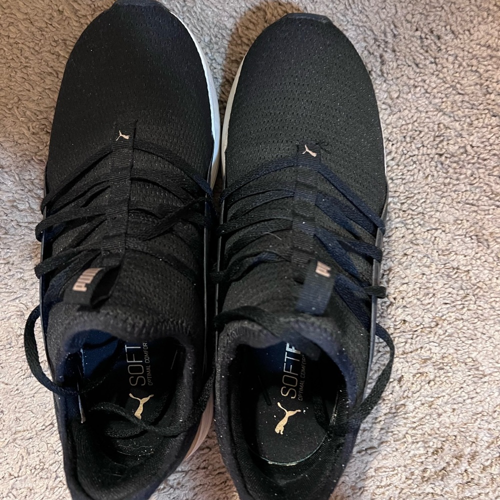 Puma Black Athletic Shoes